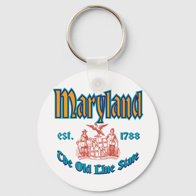 Maryland Keychain (Front)