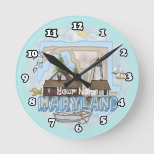 Maryland Lighthouse clock