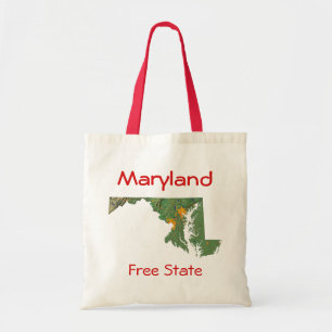 Maryland Map Bag