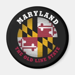 MARYLAND OLD LINE STATE FLAG MAGNET