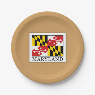 Maryland Paper Plate