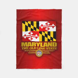 Maryland Pride Fleece Blanket