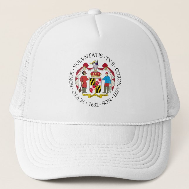Maryland sign trucker hat (Front)