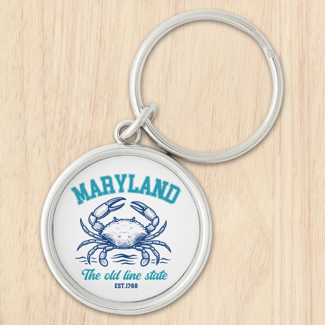 Maryland State Crab – The Old Line State Keychain (Creator Uploaded)