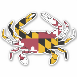 Maryland State Flag Blue Crab