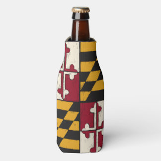 Maryland State Flag Cold Insulated Bottle Holder Bottle Cooler