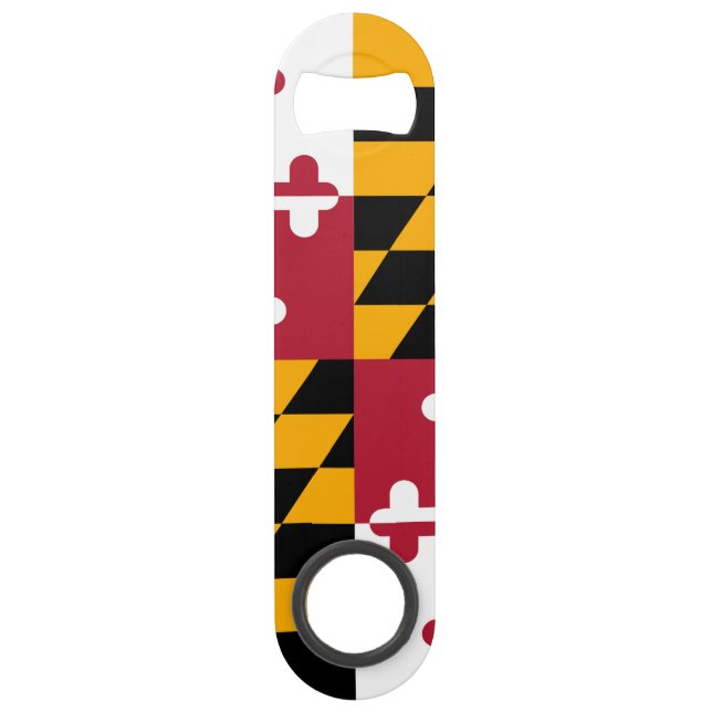 Maryland State Flag Colours Accent Bar Key (Front)