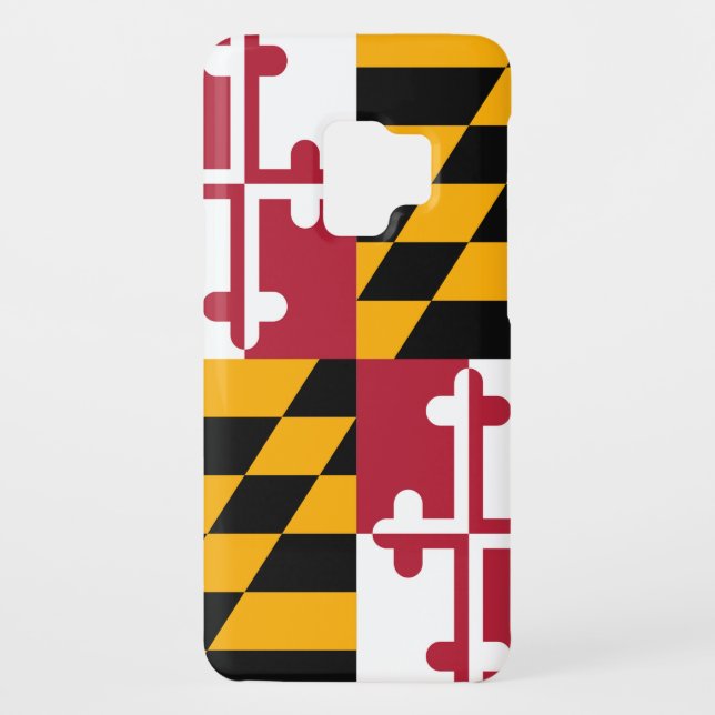 Maryland State Flag Custom Design Case-Mate Samsung Galaxy Case (Back)