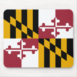 Maryland State Flag Mouse Pad