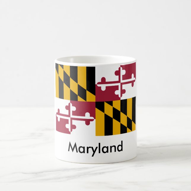 Maryland State Flag Mug (Center)