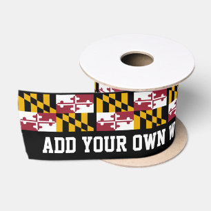 Maryland State Flag Satin Ribbon