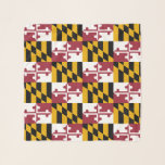 Maryland State Flag Scarf<br><div class="desc">Patriotic Maryland state flag.</div>
