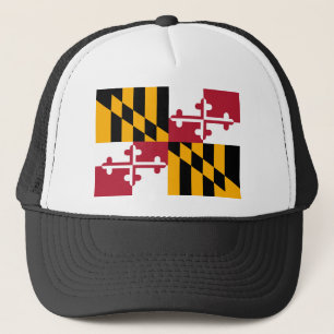 Maryland State Flag Stylish Trucker Hat