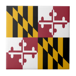 Maryland State Flag Tile