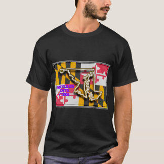 Maryland State of The USA Oversized T-Shirt