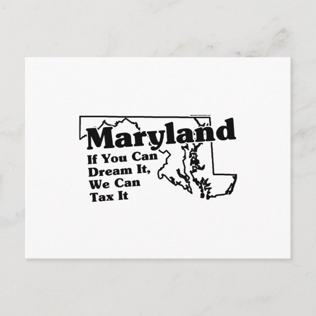 Maryland State Slogan Postcard (Front)