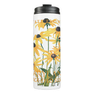 Maryland Territory Flower Rudbeckia hirta Thermal Tumbler