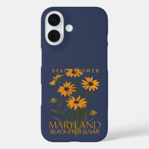 Maryland Territory Flower The Black-Eyed Susan iPhone 16 Case