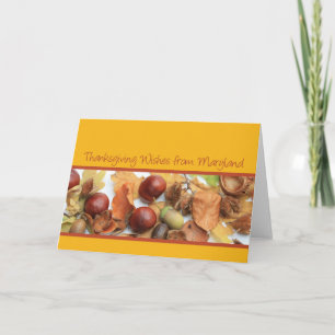 Maryland Thanksgiving Card