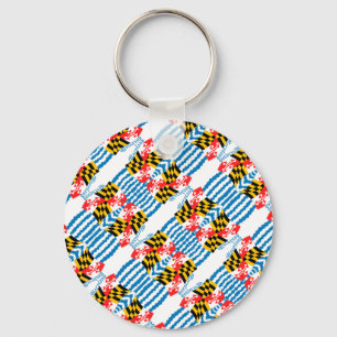 Maryland waters keychain