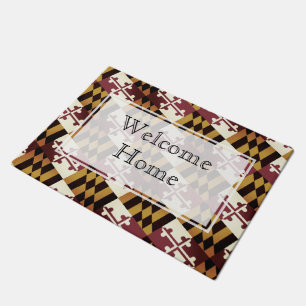 Maryland Welcome Home Doormat - Customizable