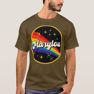 Marylou Rainbow In Space Vintage Style T-Shirt
