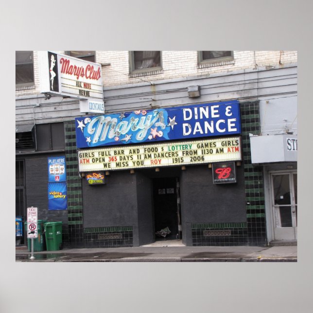 Marys Club Photo Poster (Front)