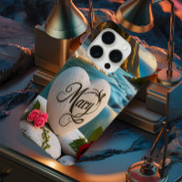 Mary's Heart stone Sunset