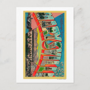 Marysville, California - Large Letter Scenes Postcard