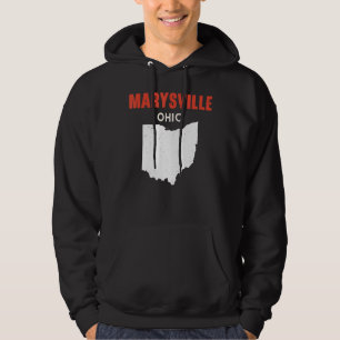 MARYSVILLE Ohio USA State America Travel Ohioan Hoodie