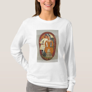 Marzipan box depicting a man and woman, c.1660 T-Shirt