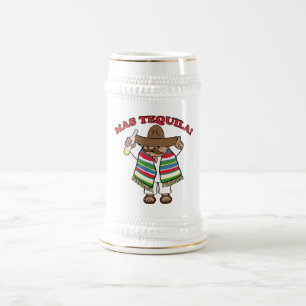 Mas Tequila! Beer Stein
