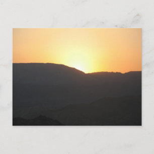 Masada Sunrise - Customized Postcard