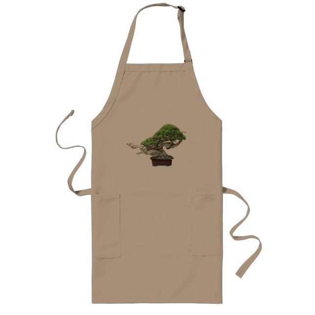 masahiko kimura Bonsai master 木村正彦 Long Apron (Front)