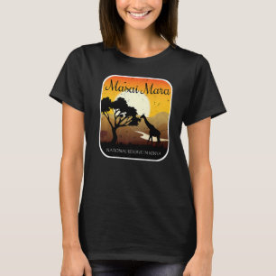 Masai Mara Kenya Safari National reserve Serengeti T-Shirt