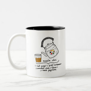 Masala Chai recipe Two-Tone Coffee Mug