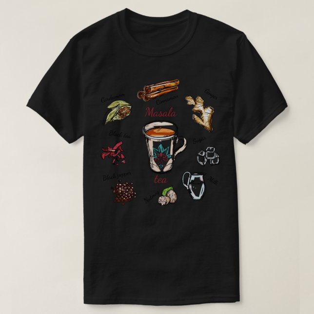 Masala Tea T-Shirt (Design Front)