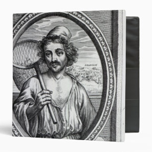 Masaniello, engraved by Petrus de Iode Binder