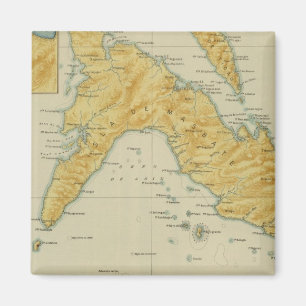 Masbate and Tico No 17 Magnet