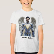 Masc Juvenil Basic Arcanjo Gabriel T-shirt
