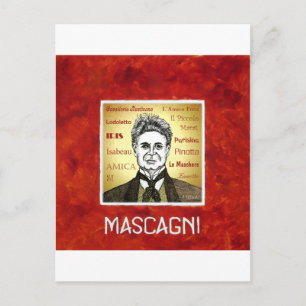 Mascagni Postcard