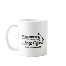 Mascara de marraines gâteau - tasse de café