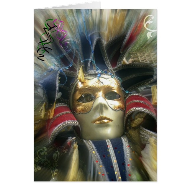 Mascarade des couleurs (Devant)