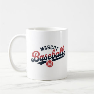 Mascot Baseball Retro Logo Coffee Mug