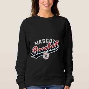 Mascot Baseball Retro Logo Sweatshirt
