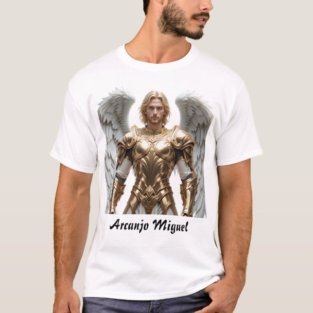 Masculina Basic Shirt Arcanjo Miguel (Front)
