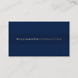 MASCULINE BUSINESS CARD :: simple pinstripe 3D 5