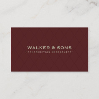 MASCULINE BUSINESS CARD :: simply smart 4