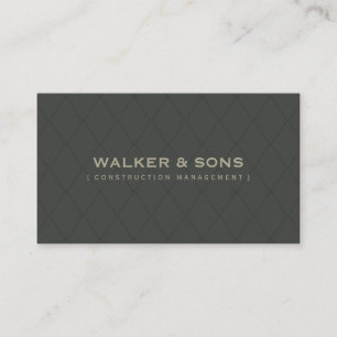 MASCULINE BUSINESS CARD :: simply smart 5