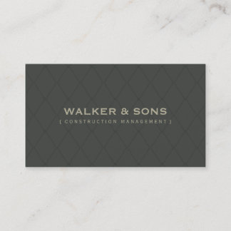 MASCULINE BUSINESS CARD :: simply smart 5
